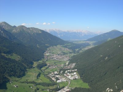 Aussicht bis nach Innsbruck
